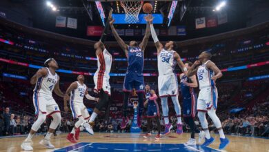 Copy of miami heat vs 76ers match player stats​