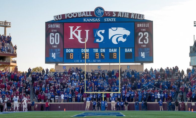 KU Football vs Kansas State Wildcats Football Match Player Stats