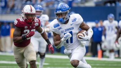 Old Dominion vs. Georgia State Football Match Player Stats