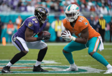Baltimore Ravens vs Miami Dolphins Match Player Stats
