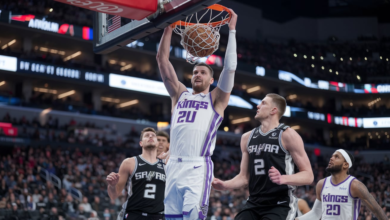 Sacramento Kings vs San Antonio Spurs Match Player Stats