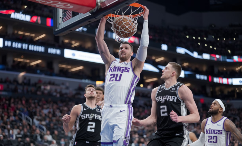 Sacramento Kings vs San Antonio Spurs Match Player Stats