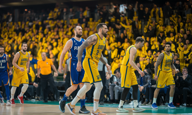 Maccabi Tel Aviv B.C. vs Paris Basketball Match Player Stats