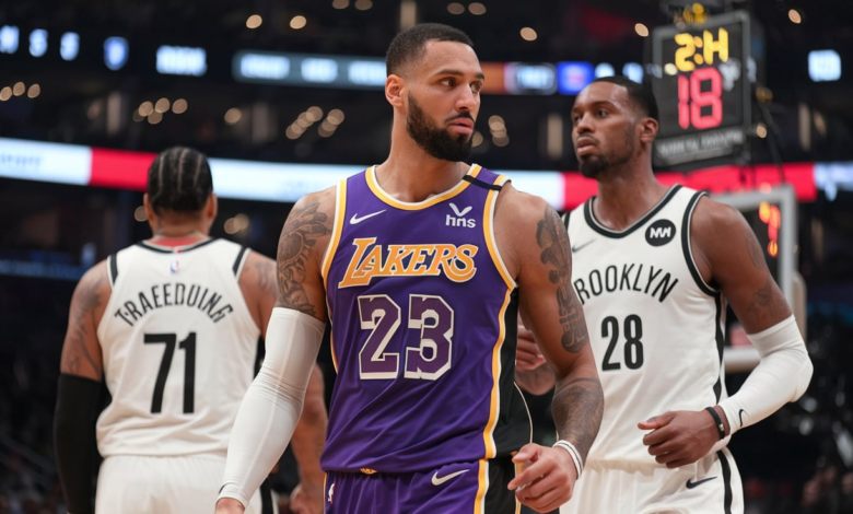 Lakers vs Brooklyn Nets Match Player Stats