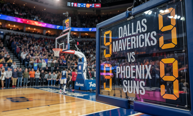 Dallas Mavericks vs Phoenix Suns Match Player Stats