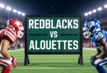 Redblacks vs Alouettes Match Player Stats