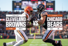 Cleveland Browns vs Chicago Bears Match Player Stats