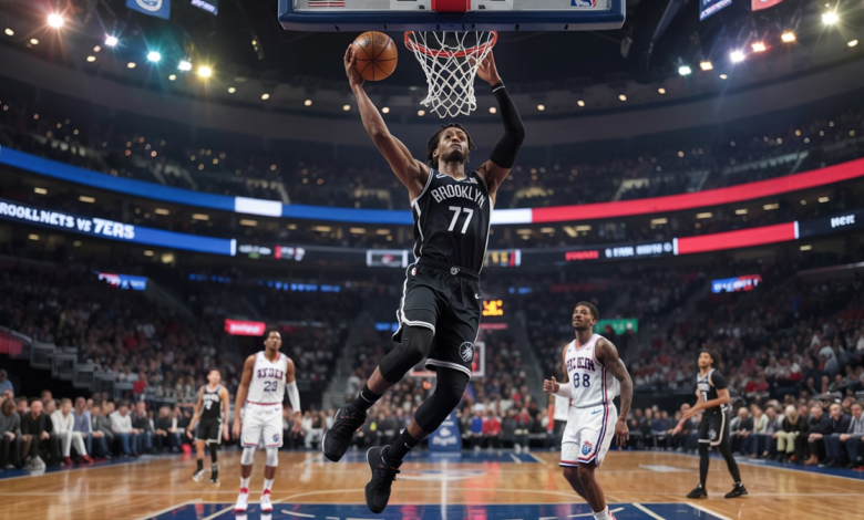 Brooklyn Nets vs 76ers Match Player Stats