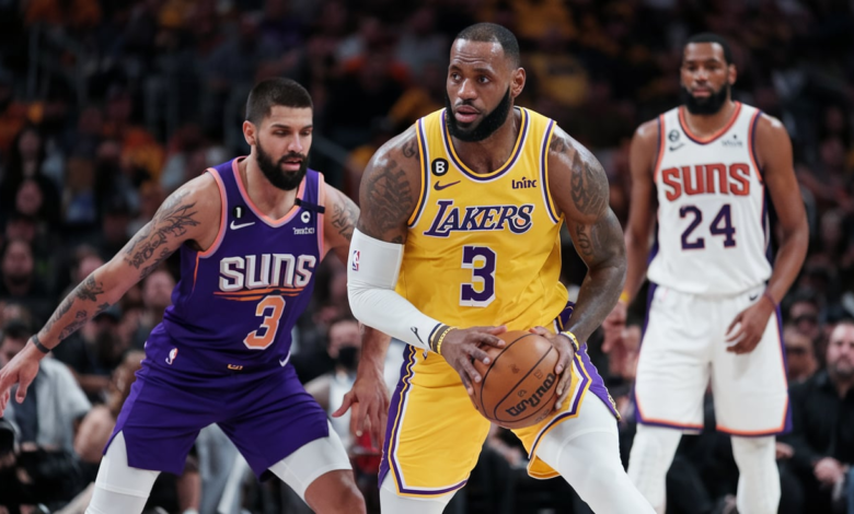 Lakers vs Phoenix Suns Match Player Stats