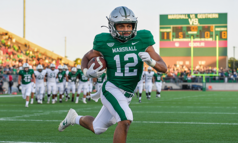Marshall Football vs Georgia Southern Football Match Player Stats