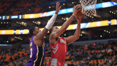 Lakers vs Houston Rockets Match Player Stats