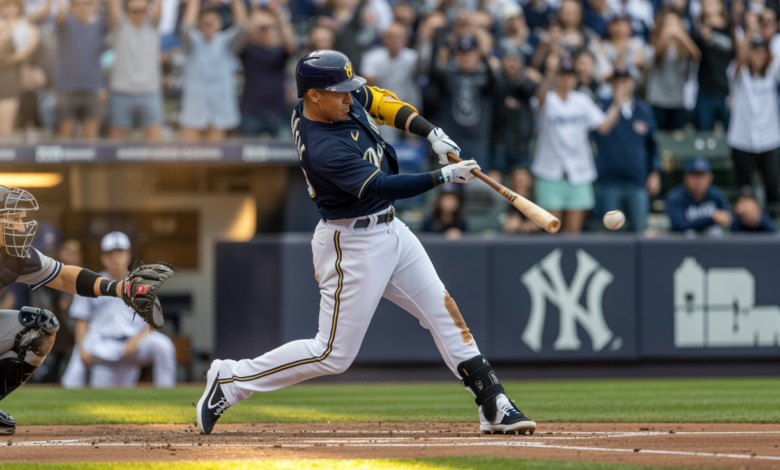 Milwaukee Brewers vs New York Yankees Match Player Stats