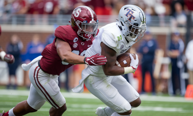 South Alabama Football vs Troy Football Match Player Stats